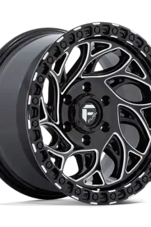 Fuel 1PC D840 RUNNER OR 5X127 20X9 +20 GLOSS BLACK MILLED Fan Favorite