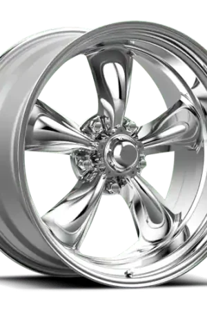 American Racing Vintage VN515 TORQ THRUST II 1 PC 5X120.65 17X8 +8 POLISHED Mega Sale