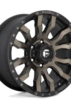 Fuel 1PC D674 BLITZ 6X135 17X9 -12 MATTE BLACK DOUBLE DARK TINT Today Only