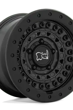 Time-Limited Black Rhino BARRICADE 6X139.7 18X9 0 GUN BLACK W/ BLACK ROCK GUARD