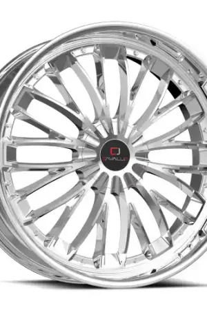 Cavallo CLV-42 6x135/6x139.7 24x9 +25 Nano Chrome Brand New