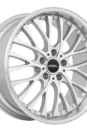 Certified ARC AR6 5x110 18x9  +35 Silver Machine Face Lip Chrome Rivet