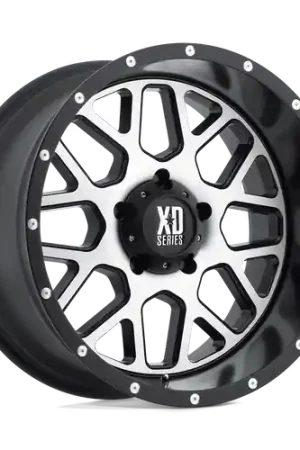 XD XD820 GRENADE 6X130 18X8 +48 SATIN BLACK MACHINED FACE Handmade
