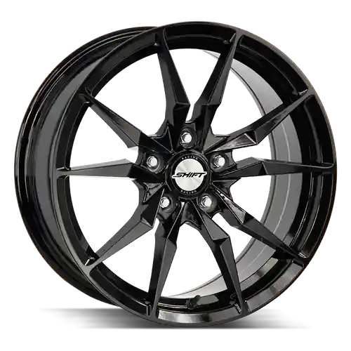 Fan Favorite Shift Blade 5x112 18x8 +35 Gloss Black