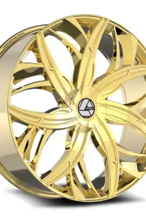 Azara AZA-541 5x115/5x120 22x9.5 +15 Nano Gold In Demand