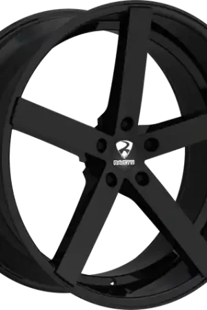 Trusted Brand RAVETTI M1 5X112 20x8.5 +35 FULL BLACK