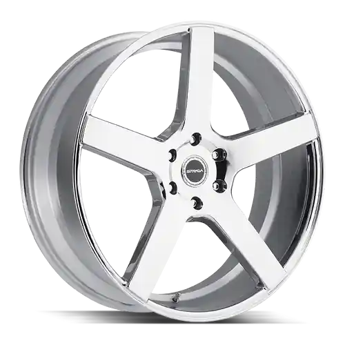 Strada Perfetto 5x139.7 26x10 +25 Chrome Mega Sale
