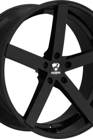 RAVETTI M1 5X120 22x8.5 +38 FULL BLACK Authentic