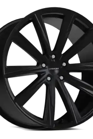 Best Choice Vision Street-Designs 471 Splinter 5x112 20x10.5+42 Satin Black