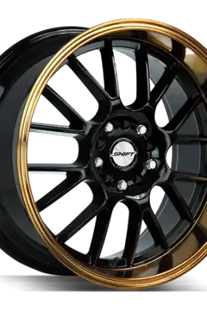 Shift Crank 5x100/5x114.3 17x7.5 +30 Black Bronze Lip Order Now