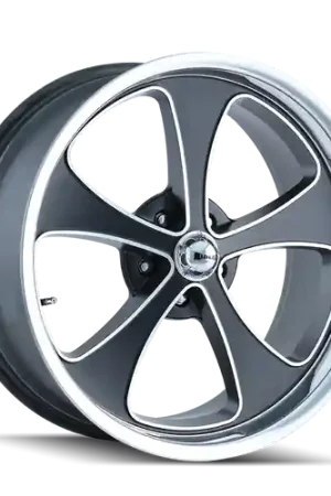 Fresh Stock Ridler Type 645 5x120.65 20x8.5+0 Matte Black/Machined Face/Polished Lip