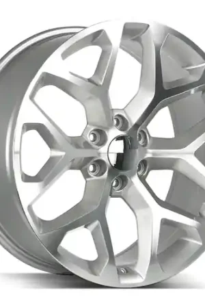 Free Shipping Strada OE Replica Snowflake 6x139.7 30x10 +31 Silver Machined