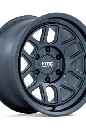 Genuine KMC KM446 MESA FORGED MONOBLOCK 6X135 18X9 +0 METALLIC BLUE