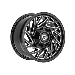 Gear Off Road 769BM 5x114.3/5x127 17x9 +0 Gloss Black Milled Discount