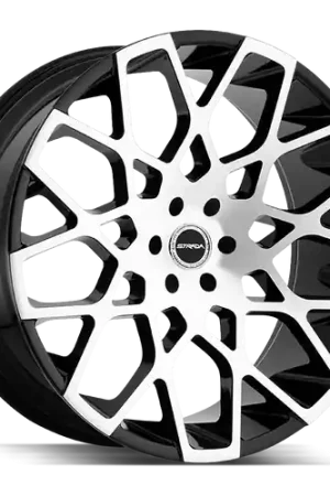 Strada Buca 6x139.7 26x10 +26 Gloss Black Machined Buy Direct
