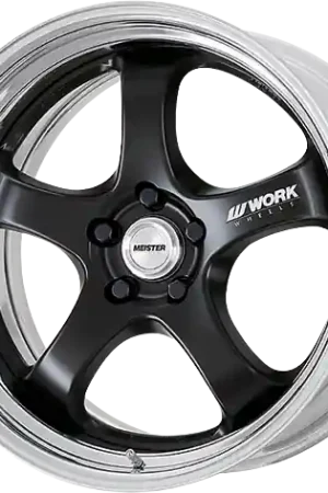 Holiday Sale Work Meister S1R 5x115 17x8+0 O Disk Matte Black
