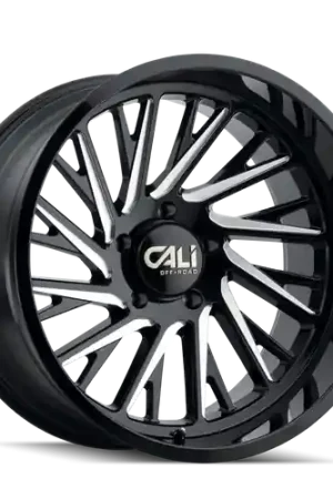Certified Cali Off-Road Purge 9114 5x150 22x12-51 Gloss Black/Milled