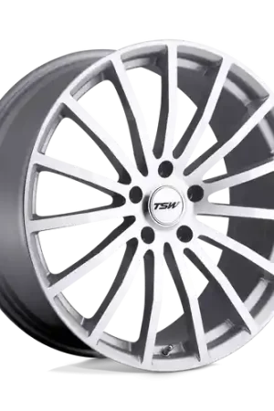 Don’t Miss Out TSW MALLORY 5X120 18X9.5 +20 SILVER W/ MIRROR CUT FACE