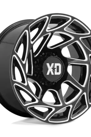 Mega Sale XD XD860 ONSLAUGHT 8X165.1 20X10 -18 GLOSS BLACK MILLED
