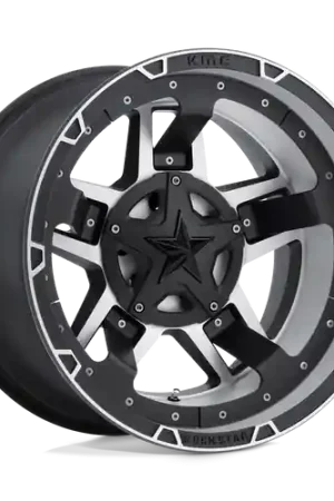 XD XD827 ROCKSTAR III 6X120/6X139.7 18X9 +0 MATTE BLACK MACHINED Weekend Sale