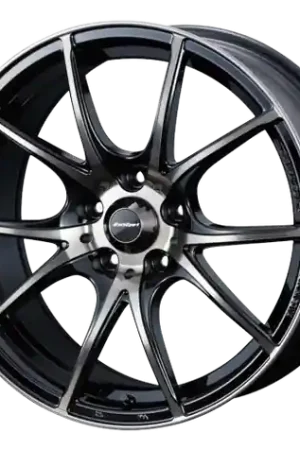 Free Returns WedsSport SA-10R 4x100 15x6+48 Zebra Black Bright FF