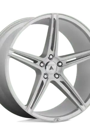 Affordable Asanti Black ABL-22 ALPHA 5 5X112 20X8.5 +38 BRUSHED SILVER