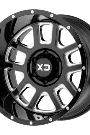 Best Choice XD XD828 DELTA 5X150 20X9 +0 GLOSS BLACK MILLED