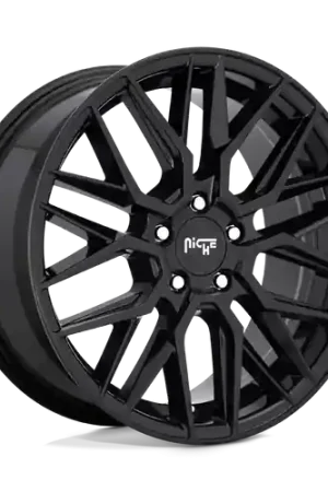 Big Sale Niche 1PC M224 GAMMA 5X112 18X8 +42 GLOSS BLACK