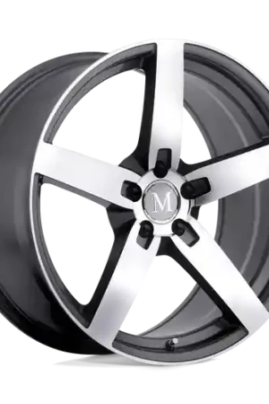 Mandrus ARROW 5X112 17X8 +25 GUNMETAL W/ MIRROR CUT FACE Popular