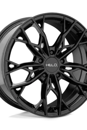 Fan Favorite Helo HE907 5X114.3 16X7 +38 GLOSS BLACK