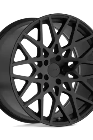 New Arrival TSW VALE 5X114.3 18X8.5 +20 DOUBLE BLACK - MATTE BLACK W/ GLOSS BLACK FACE