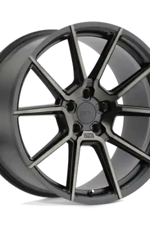 Save Now TSW CHRONO 5X112 17X8 +32 MATTE BLACK W/ MACHINE FACE & DARK TINT