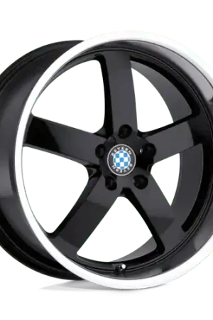 Beyern RAPP 5X120 17X8 +35 GLOSS BLACK W/ MIRROR CUT LIP Bargain