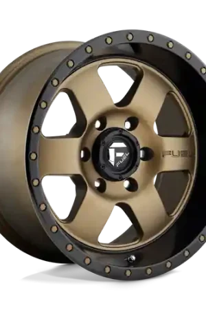 Fuel 1PC D617 PODIUM 6X139.7 20X9 +2 MATTE BRONZE BLACK BEAD RING Editor’s Pick