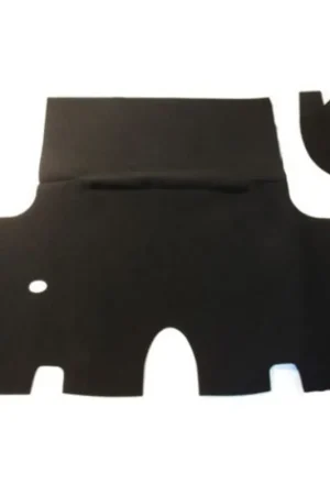 Trunk Floor Mat Cover 2pc for 1964-1966 Chrysler Imperial 2 Dr Convertible Black Bargain