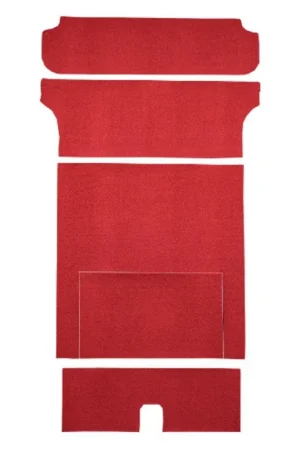 Carpet for 55-57 Chevrolet One-Fifty Series 2DR Wagon Cargo Area Loop 5Pc Free Delivery