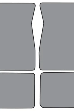 Super Sale Floor Mats for 1969-1973 Ford Mustang (FM18 FM18R) Nylon 4Pc