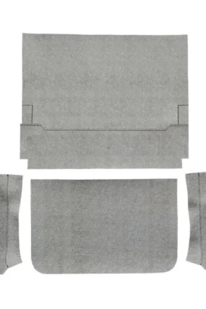 Instant Buy Trunk Mat for 1965-1966 Ford Galaxie Die Cut Fleece Complete 4Pc