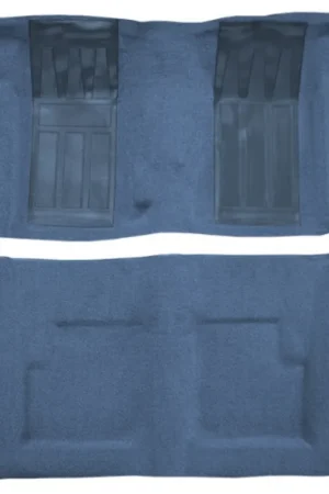 Carpet for 1969 Ford Torino GT 2DR Convertible 4spd w/2 Med Blue Inserts Free Delivery