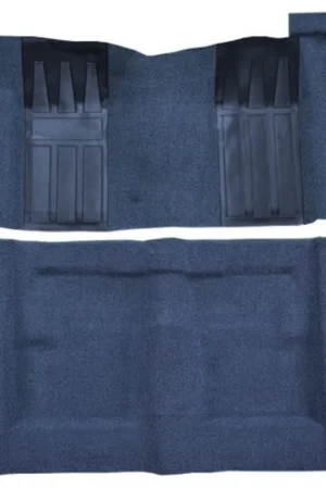 Get Yours Carpet for 1971 Ford Torino GT 2DR Auto with 2 Bright Blue Inserts Loop