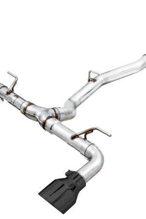 AWE Track Edition Exhaust (Diamond Black Tips) - 2013-2016 Scion FR-S / 2013-2024 Subaru BRZ / 2017-2020 Toyota 86 / 2022-2024 GR86 Certified