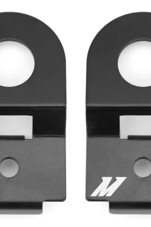 No Minimum Order Mishimoto Radiator Stay Set (Black) - 2008-2014 Subaru WRX / STI