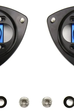 Hassle-Free Returns Verus Engineering Front Camber Plate Kit Blue - 2013-2021 Scion FRS / Subaru BRZ / Toyota 86