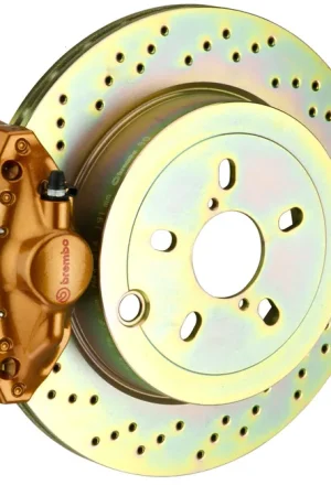 Direct From Manufacturer Brembo Rear 2 Piston Slotted or Drilled Brake Kit - 2015-2021 Subaru WRX / 2013-2016 Scion FR-S / 2013-2020 Subaru BRZ / 2017-2019 Toyota 86