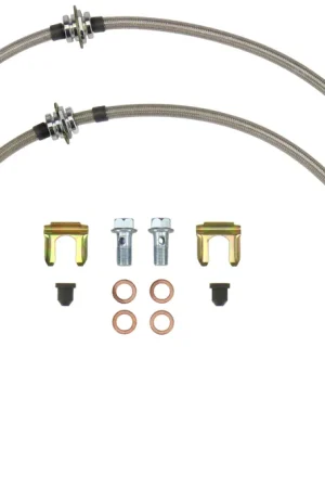 Grab Now FactionFab Front Stainless Steel Brake Lines - 1993-2001 Subaru Impreza