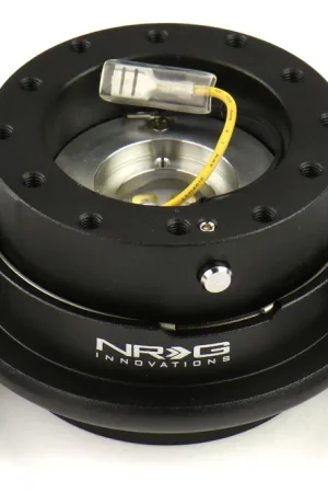 While Supplies Last NRG Generation 3 Quick Release Steering Wheel Adaptor : Black Body / Black Ring (SRK-650BK) - Universal