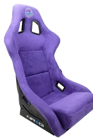 NRG Innovations FRP Prisma Edition Bucket Seat - Purple - Universal Top Rated
