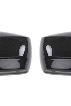 Grab Now OLM LE Dry Carbon Fiber Full Mirror Covers (No Turn Signal Hole) - 2015-2021 Subaru WRX / STI