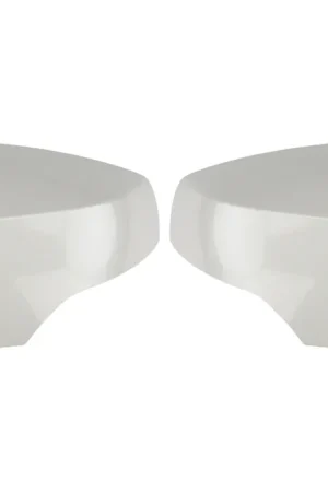 K1X Crystal White Pearl Mirror Covers - 2014-2018 Subaru Forester (Limited & Premium Models Only) Bargain