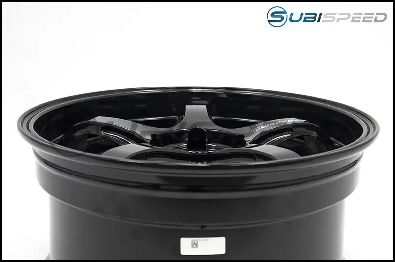 WedsSport RN-05M Gloss Black 18x9.5 +38mm 5x114.3 (Single Wheel) - 2015-2024 Subaru WRX / 2015-2021 STI / 2019-2024 Forester Don’t Miss Out